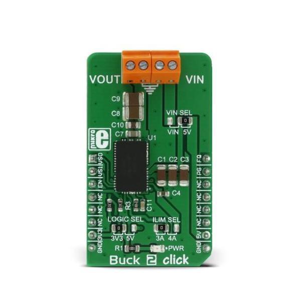 MikroElektronika Power Module Buck 2 click - MikroElektronika Step Down DC-DC Switching Regulator