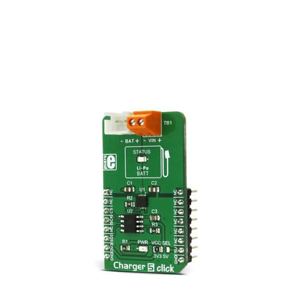 MikroElektronika Power Module Charger 5 Click - MikroElektronika  Li-Po/Li-Ion Battery Charge