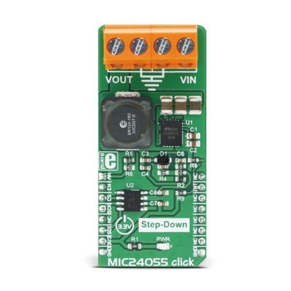 MikroElektronika Power Module MIC24055 click - MikroElektronika Continuous Output Current 8A