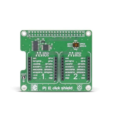 MikroElektronika Raspberry Pi Pi 3 click Shield - MikroElektronika Raspberry Pi 3 Shield