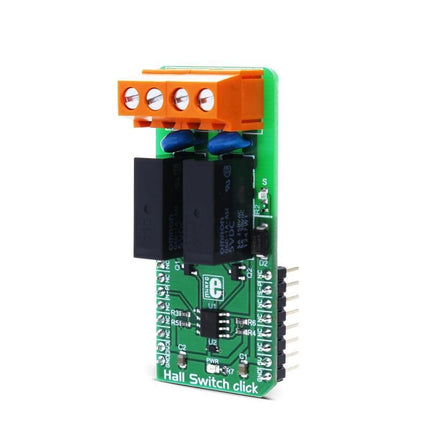 MikroElektronika Relay Module Hall Switch click - MikroElektronika Dual-Relay Click Board