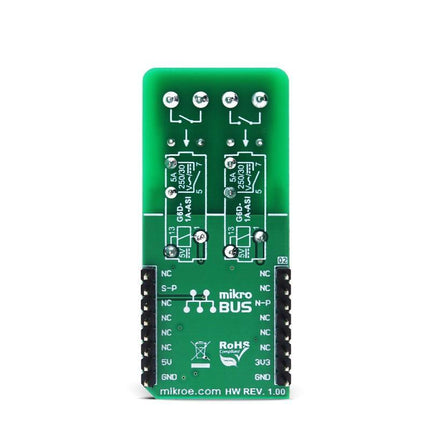 MikroElektronika Relay Module Hall Switch click - MikroElektronika Dual-Relay Click Board