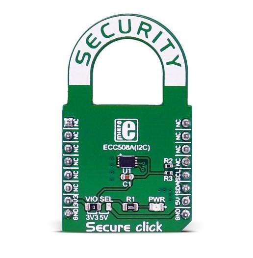 MikroElektronika Security Boards Secure click - MikroElektronika IoT Encryption Decryption