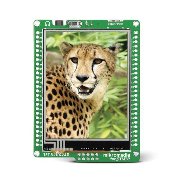 MikroElektronika Smart Displays mikromedia for STM32 M3 - Smart Color Display 320x240 TFT