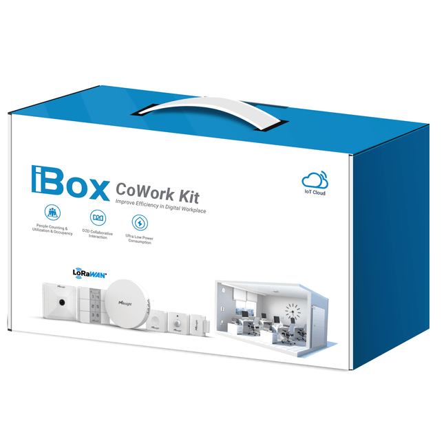 Milesight IOT (Ursalink) LoRaWAN CoWork Kit Smart Indoor Digital Workplace Monitoring Solution LoRaWAN