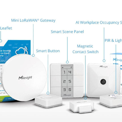 Milesight IOT (Ursalink) LoRaWAN CoWork Kit Smart Indoor Digital Workplace Monitoring Solution LoRaWAN