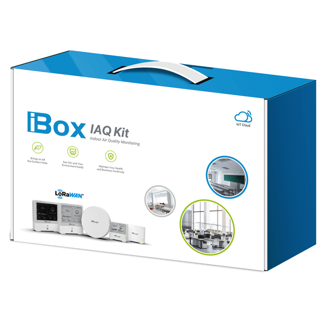 Milesight IOT (Ursalink) LoRaWAN IAQ Kit Smart Indoor Air Quality Monitoring Solution LoRaWAN Wireless