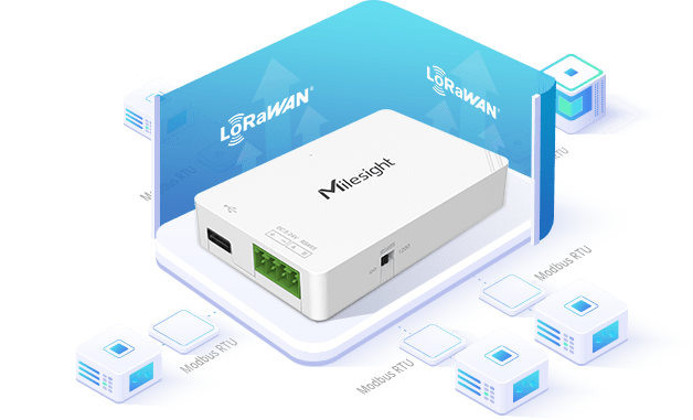 Milesight UC100 Industrial IoT Controller Modbus RS485 to LoRaWAN – IOT Store