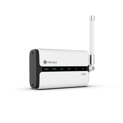 Milesight IOT (Ursalink) LoRaWAN Milesight UG65 Indoor LoRaWAN Gateway, 8-CH WiFi GPS POE