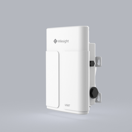 Milesight IOT (Ursalink) LoRaWAN Milesight UG67 Outdoor LoRaWAN Gateway, 8-CH WiFi GPS POE