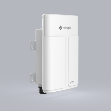 Milesight IOT (Ursalink) LoRaWAN Milesight UG67 Outdoor LoRaWAN Gateway, 8-CH WiFi GPS POE