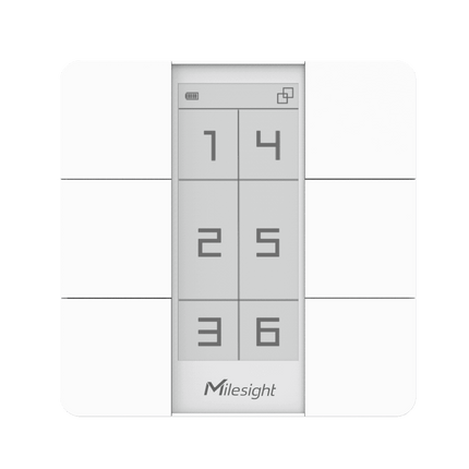 Milesight IOT (Ursalink) LoRaWAN Milesight WS156 & WS136 Smart Scene Panel Indoor LoRaWAN Controller