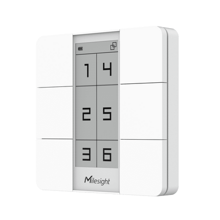 Milesight IOT (Ursalink) LoRaWAN Milesight WS156 & WS136 Smart Scene Panel Indoor LoRaWAN Controller