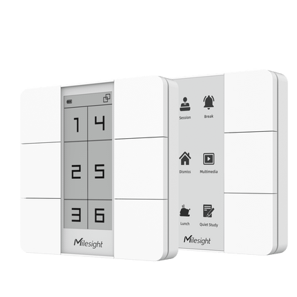 Milesight IOT (Ursalink) LoRaWAN Milesight WS156 & WS136 Smart Scene Panel Indoor LoRaWAN Controller