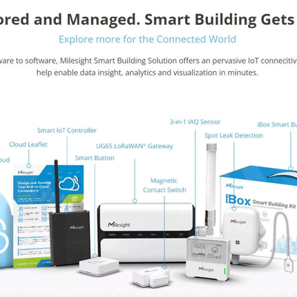 Milesight IOT (Ursalink) LoRaWAN Smart Building Management and Monitoring System LoRaWAN Wireless