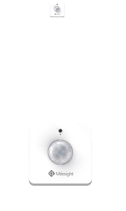 Milesight IOT (Ursalink) LoRaWAN WS202 AI Workplace LoRaWAN PIR Light Sensor