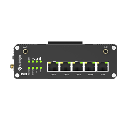 Milesight IOT (Ursalink) Modem-Router Ursalink UR75 Industrial 4G/3G Cellular Router Dual Sim (AU Freq.)
