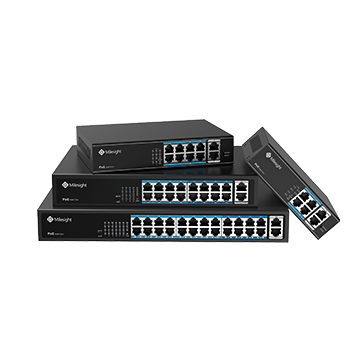 Milesight IOT (Ursalink) Remote Controller Milesight Industrial PoE Switch Gigabit with Surge Protection