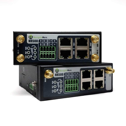 NavigateWorx IoT Comms PRO Version (Dual SIMs, 4 LAN/Eth Ports) / No Accessories Required Industrial Premium 4G LTE Cellular NR500 PRO VPN Router Dual SIMs (AU Freq.)