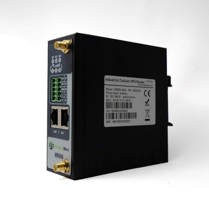 NavigateWorx IoT Comms Standard (Dual SIMs, 2 LAN/Eth Ports) / No Accessories Required Industrial Premium 4G LTE Cellular NR500 Standard VPN Router Dual SIMs (AU Freq.)