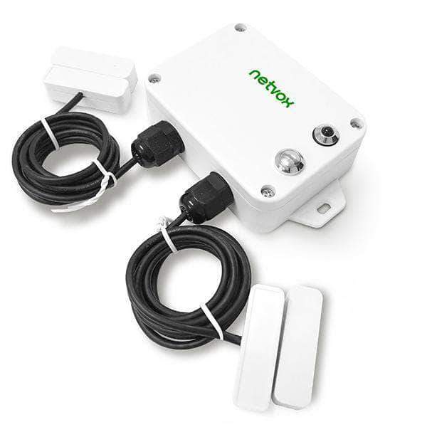 Netvox LoRaWAN R718F2 LoRaWAN Wireless 2-Gang Reed Switch Open/Close Detection Sensor