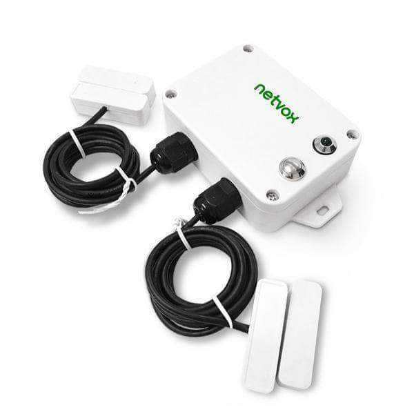 Netvox LoRaWAN R718LB LoRaWAN Wireless 2-Gang Hall Sensor