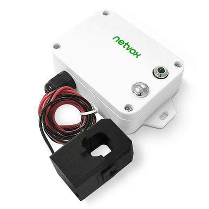 R718N125 Netvox LoRaWAN Wireless 1-Phase Current Meter With 1 X 250A Clamp-On CT