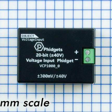 Phidgets Current Sensor 20-bit (±40V) Voltage Input Phidget - VCP1000