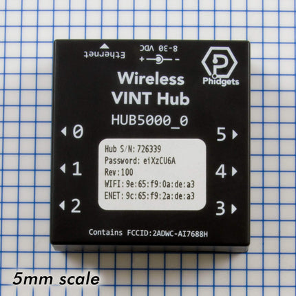 Phidgets IO Boards Phidgets Wireless VINT Hub HUB5000_0