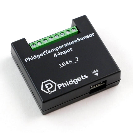 Phidgets Temperature Sensor Phidget Temperature Sensor 4-Input Enclosed 1048_2B