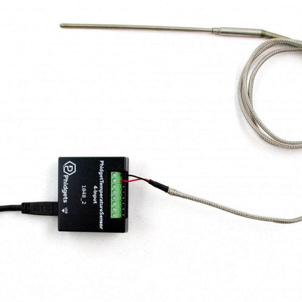 Phidgets Temperature Sensor Phidget Temperature Sensor 4-Input Enclosed 1048_2B