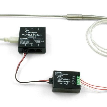 Phidgets Temperature Sensor PT1000 RTD Temperature Probe 4-Wire 11cm