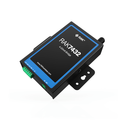 RAK Wireless Gateway 4-20mA/0-5V Serial Bridge to LoRaWAN Converter