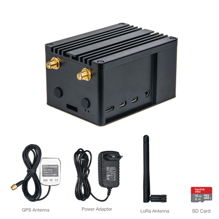 RAK7244 LoRaWAN Gateway Raspberry Pi 4, 4GB & GPS
