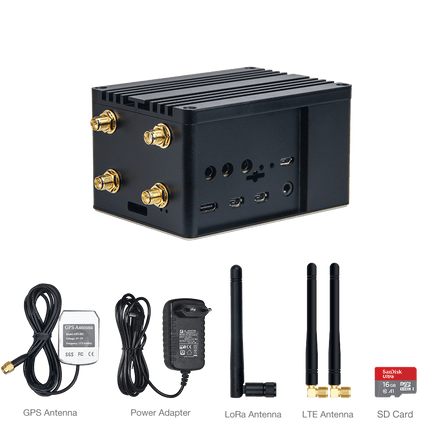RAK7244 LoRaWAN Gateway Raspberry Pi 4, 4GB & GPS
