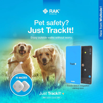 RAK Wireless LoRa IoT RAK2171 WisNode TrackIt LoRaWAN GPS Tracker