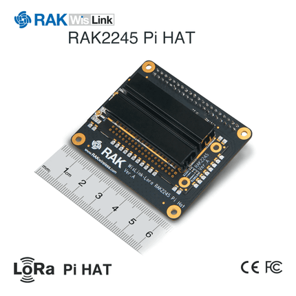 RAK Wireless LoRa IoT RAK2245 Pi HAT LoRa module with Raspberry Pi form factor SX1301
