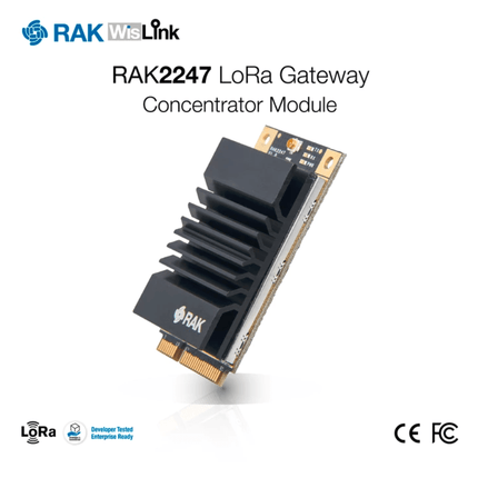 RAK Wireless LoRa IoT RAK2247 LoRaWAN Gateway - Concentrator Module - AU915 - USB