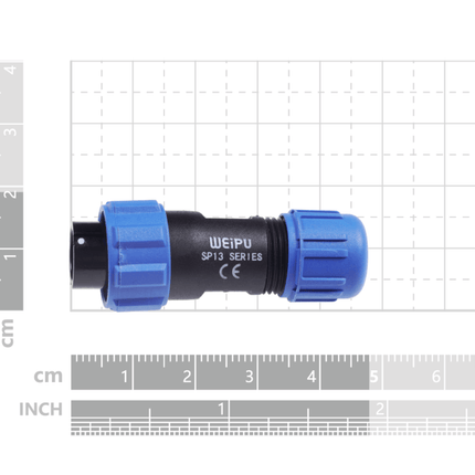 Seeed Studio Cable Gland IP68 Waterproof 5-pin Aviation Connector Cable Plug