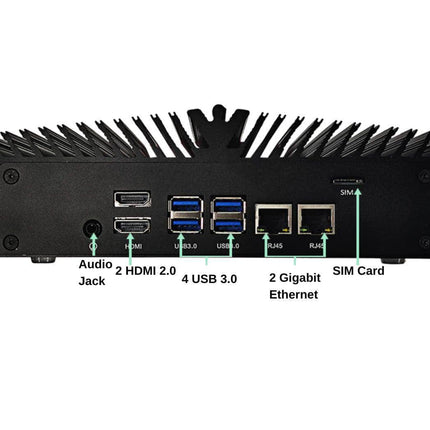 Seeed Studio IoT Board A205E Mini PC Jetson Xavier NX 8GB, 128GB SSD, RS232 RS485, WiFi/BLE