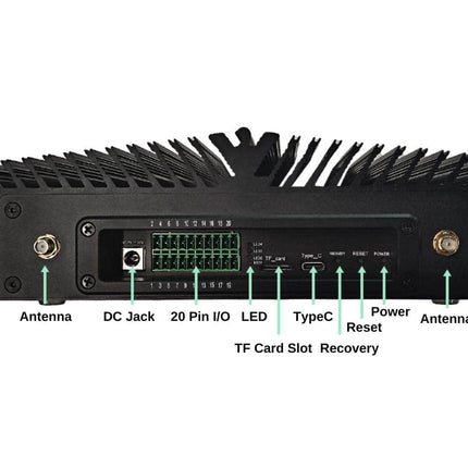 Seeed Studio IoT Board A205E Mini PC Jetson Xavier NX 8GB, 128GB SSD, RS232 RS485, WiFi/BLE