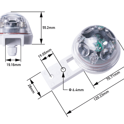 Seeed Studio LoRaWAN Industrial Optical Rain Gauge Sensor RG-15