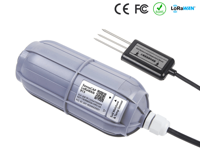 Seeed Studio LoRaWAN SenseCAP LoRaWAN Soil Moisture and Temperature Sensor AU915