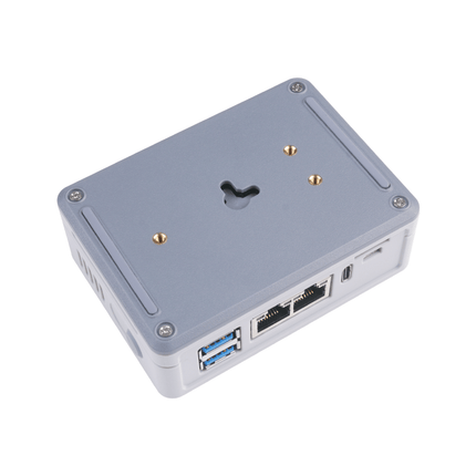 Seeed Studio Mini PC Mini Computer Router with Raspberry Pi CM4, Dual Gigabit Ethernet, 4GB RAM/32GB eMMC