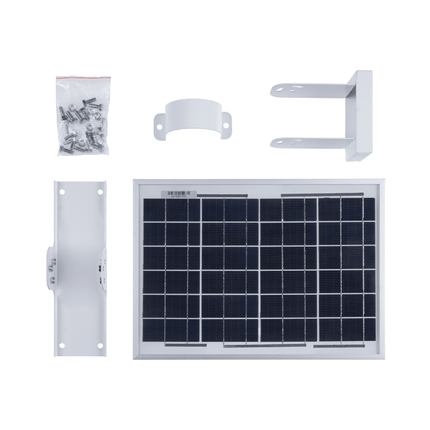 Seeed Studio Solar Panel High-efficiency Waterproof PV-12W Solar Panel, w/ Brackets for Easy Installation