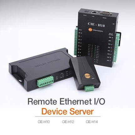 Sollae Systems Ethernet Relay Sollae 1-Port Ethernet Remote I/O Controller Modbus/TCP - CIE-H12