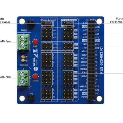Sollae Systems PHPoC PHPoC Expansion Board - PWM and Sensor (PES-2003)