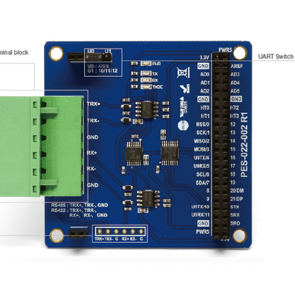 Sollae Systems PHPoC T-type PHPoC Expansion Board - RS422/RS485 Serial Board (PES-2202)