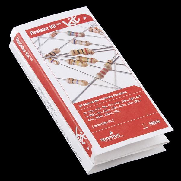 SparkFun Resistor Kit SparkFun Resistor Kit - 1/4W (500 total)