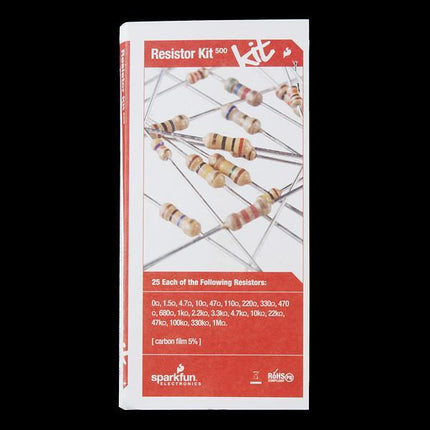SparkFun Resistor Kit SparkFun Resistor Kit - 1/4W (500 total)